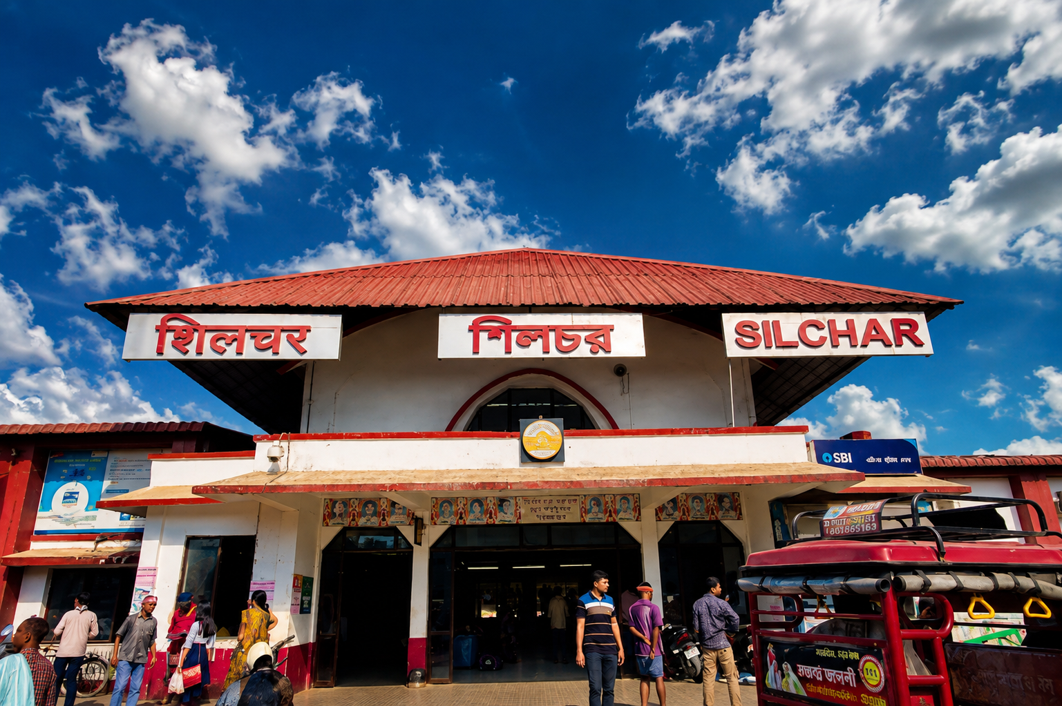 Authentic Silchar Railway Station Landmark — Axomize Media Silchar